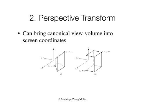 Visibility and Hidden Surface Removal