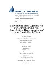 Entwicklung einer Applikation zur Durchführung von Card-Sorting ...