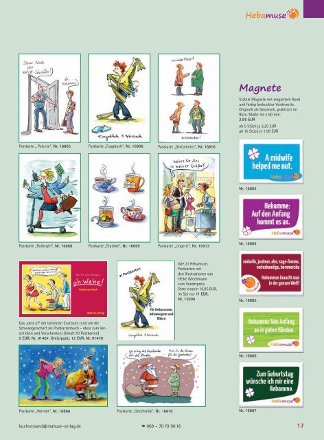 Cartoon-Postkarten - Mabuse Verlag