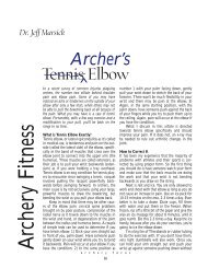 Archer's Elbow