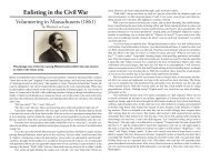 Enlisting in the Civil War