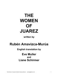 THE WOMEN OF JUAREZ