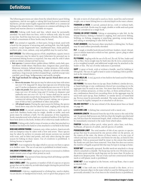 2013 CT Anglers Guide - CT.gov