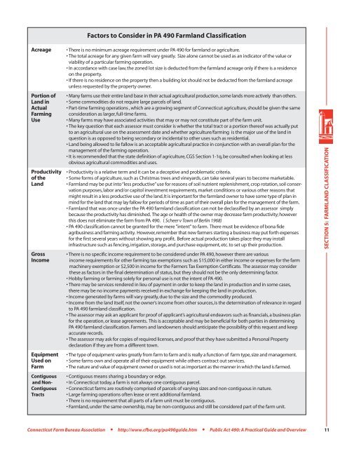 Public Act 490 Guide - CT.gov