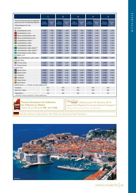 DIE GROSSEN OCEAN LINER DES 21. JAHRHUNDERTS - Cunard