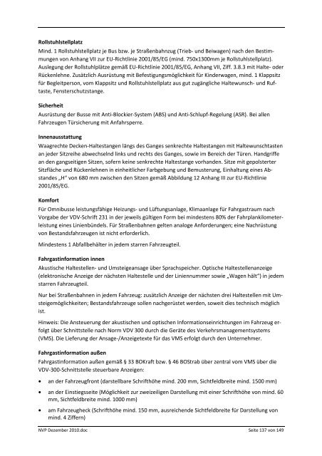 Nahverkehrsplan 2011-2016 (PDF, 3,0MB) - Dadina