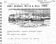 Port Blakely Mill Site Cultural Resource Report