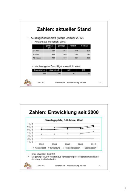 Leistungsentgelt, subjektbezogen und pauschaliert - Grundsätze der ...