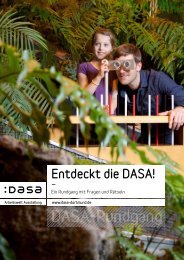 Entdeckt die DASA! - Ein Rundgang mit Fragen und Rätseln