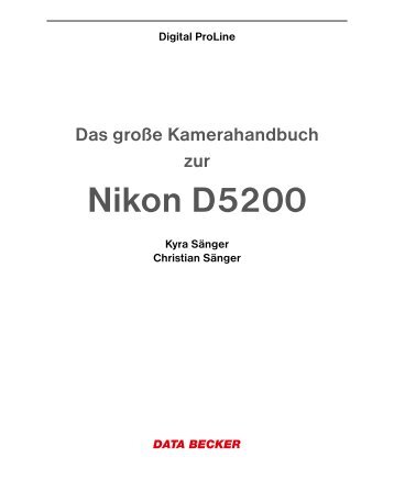 Nikon D5200 - Data Becker