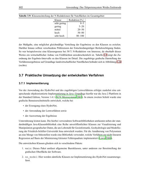 Darstellung und Analyse hydrologischer Topologien auf der Basis ...