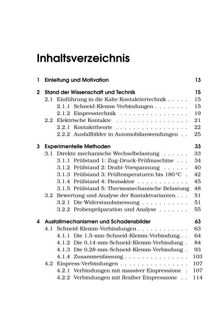 Ausfallmechanismen, Ausfallmodelle und ...