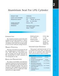 Aluminium Seal For LPG Cylinder - Dc Msme