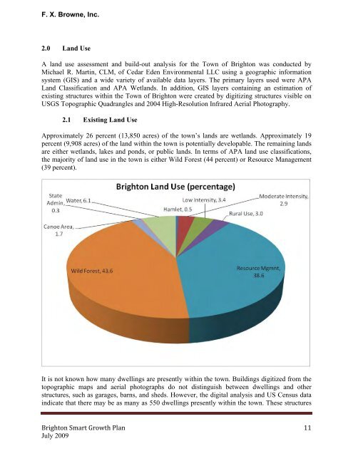 Town of Brighton Smart Growth Plan - New York State Department of ...