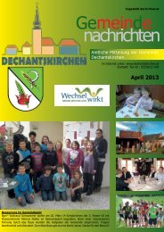 April 2013 - Gemeinde Dechantskirchen