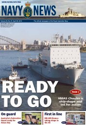 Edition 5607, April 25, 2013 - Department of Defence