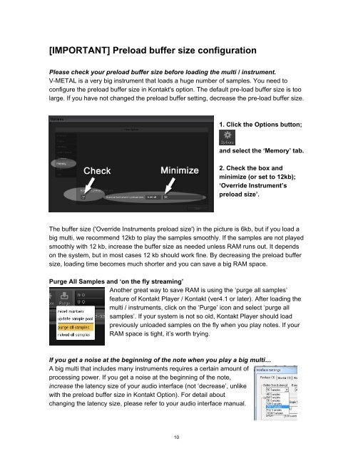 V-METAL USER MANUAL - Prominy