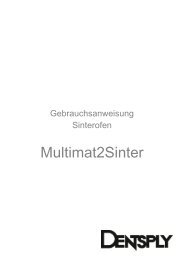 Sinterofen Multimat2Sinter - DeguDent GmbH