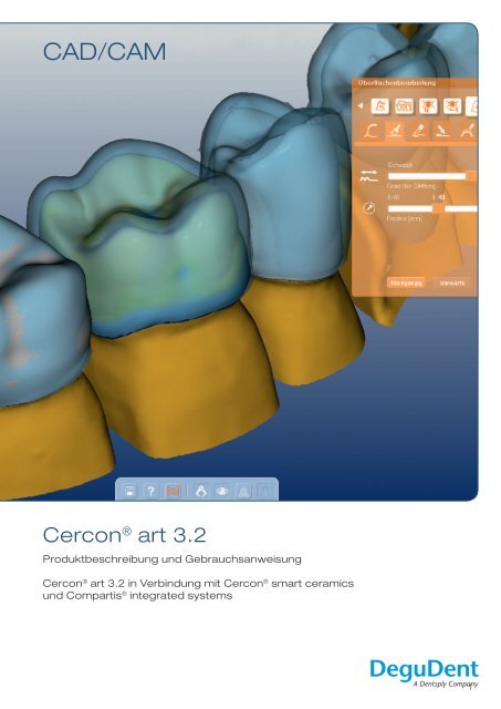 Cercon art 3.2 Gebrauchsanweisung - DeguDent GmbH