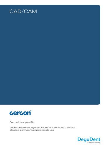 CAD/CAM - DeguDent GmbH
