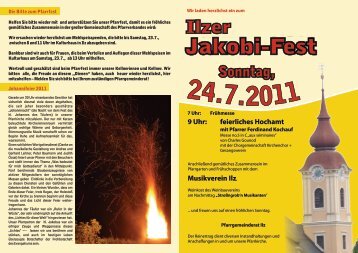 Jakobi-Fest