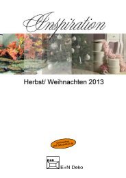 Herbst/ Weihnachten 2013 Teil 1 - Dekoartikel