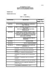 A&CED Tender Documents - BARC