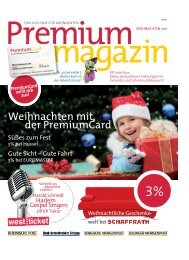 Weihnachten mit der PremiumCard - RP-PremiumCard