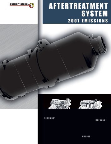 AFTERTREATMENT SYSTEM - Detroit Diesel