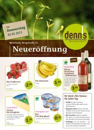 Angebote - denn's Biomarkt