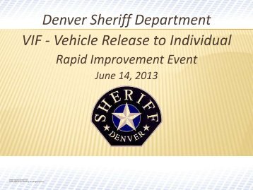 DSD Vehicle Release to Individual