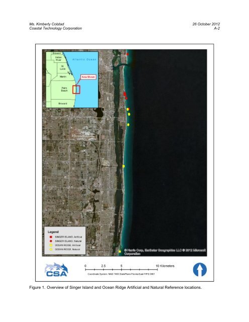 Function and Mitigation of Nearshore Hard Bottom in East Florida