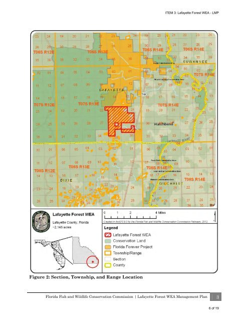 ITEM 3 Lafayette Forest WEA LMP - Florida Department of ...