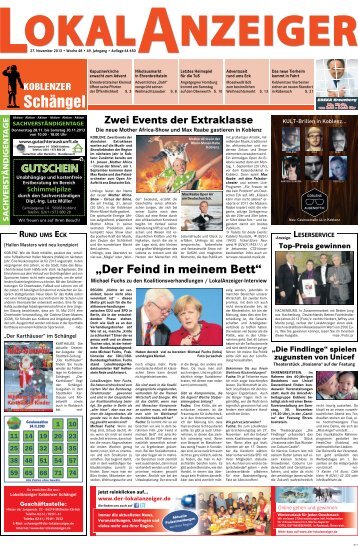 KW 48 | 27.11.2013 - Der Lokalanzeiger