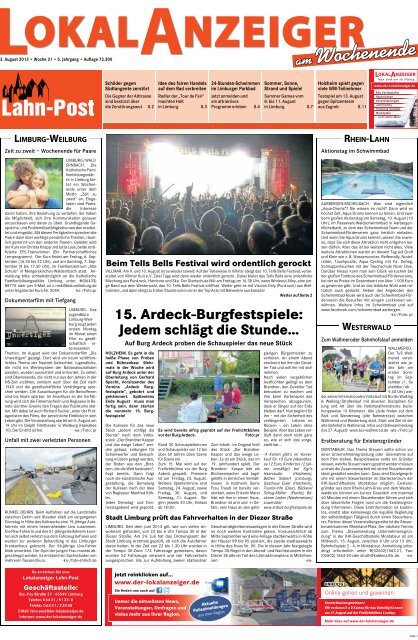KW 31 | 03.08.2013 - Der Lokalanzeiger