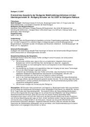 Protokoll des Gesprächs der Stuttgarter Mobilfunkbürgerinitiativen ...