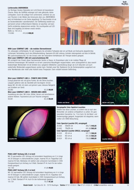 Teil 1 Snoezeln/Interaktiv/Basal/Softplay als pdf - Riedel GmbH