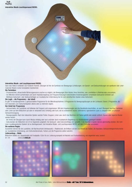 Teil 1 Snoezeln/Interaktiv/Basal/Softplay als pdf - Riedel GmbH