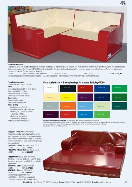 Teil 1 Snoezeln/Interaktiv/Basal/Softplay als pdf - Riedel GmbH