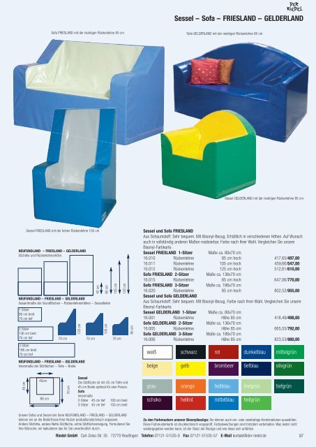 Teil 1 Snoezeln/Interaktiv/Basal/Softplay als pdf - Riedel GmbH