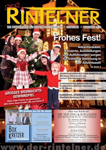 Frohes Fest! - Rinteln