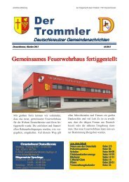 Trommler Oktober 2013 - Deutschkreutz