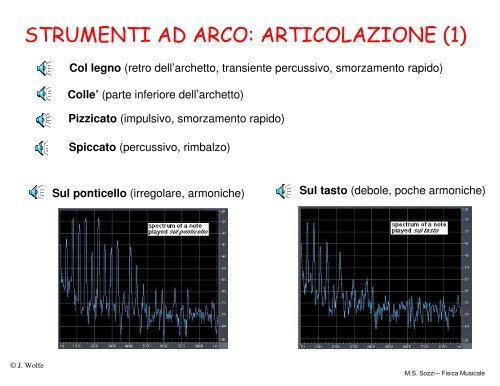 FISICA MUSICALE - Dipartimento di Fisica