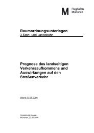 Prognose des landseitigen Verkehrsaufkommens und ...