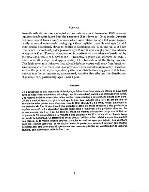 View complete PDF document - Pêches et Océans Canada