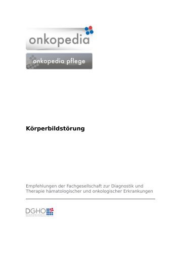 Körperbildstörung - Onkopedia