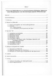 Analyse der Habitatpräferenzen von Heuschreckenarten (Orthoptera ...
