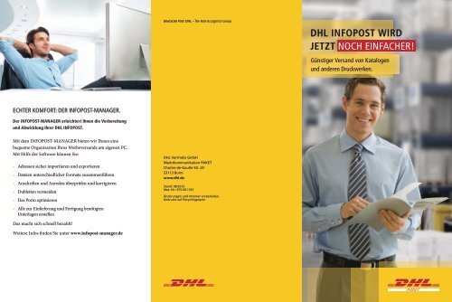 Kurzinformation über Neuerungen DHL INFOPOST