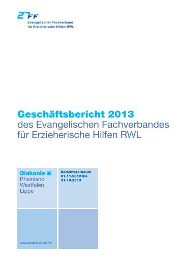 Der Bericht als PDF-Dokument zum Herunterladen - Diakonie ...