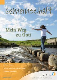 Mein Weg zu Gott - die Apis